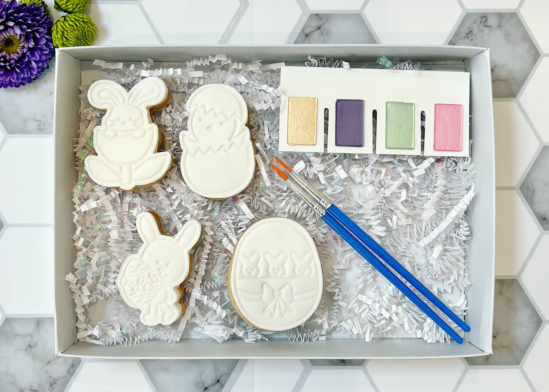 Paint your own cookie kit seed & sugar